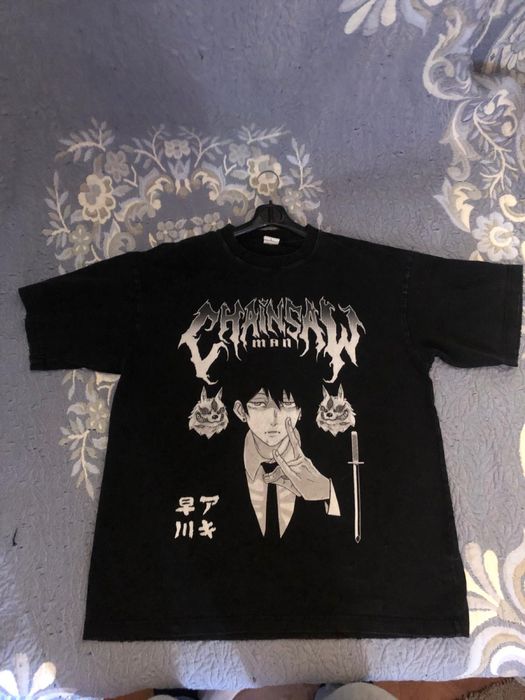 T-shirt de anime (chainsaw-man)