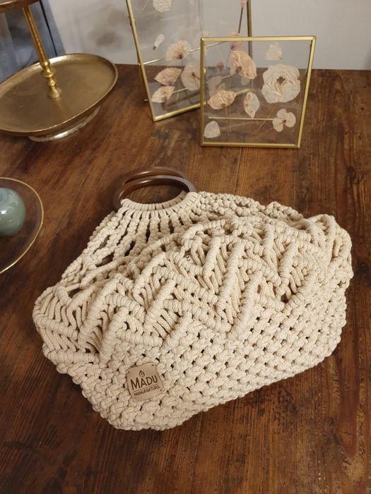 Torebka boho, makrama