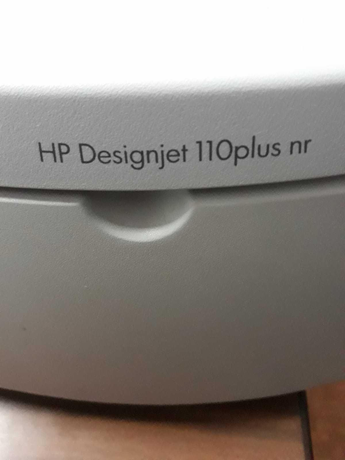 Plotter HP DesignJet 110plus nr de impressão e corte