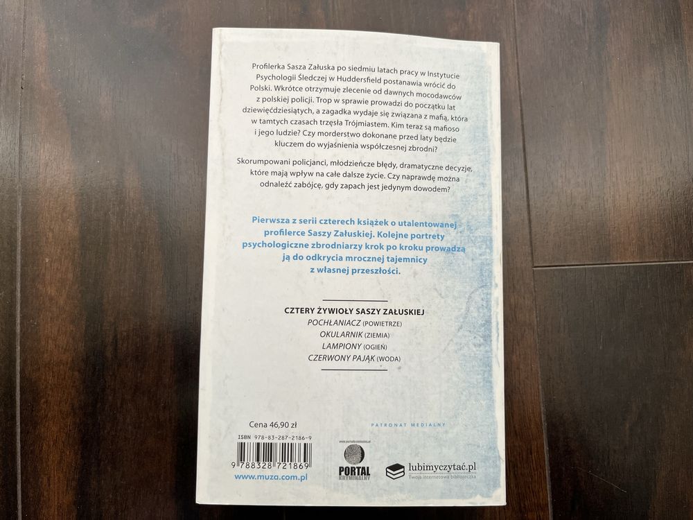 Pochłaniacz - Katarzyna Bonda, z serii Sasza Załuska. Tom 1