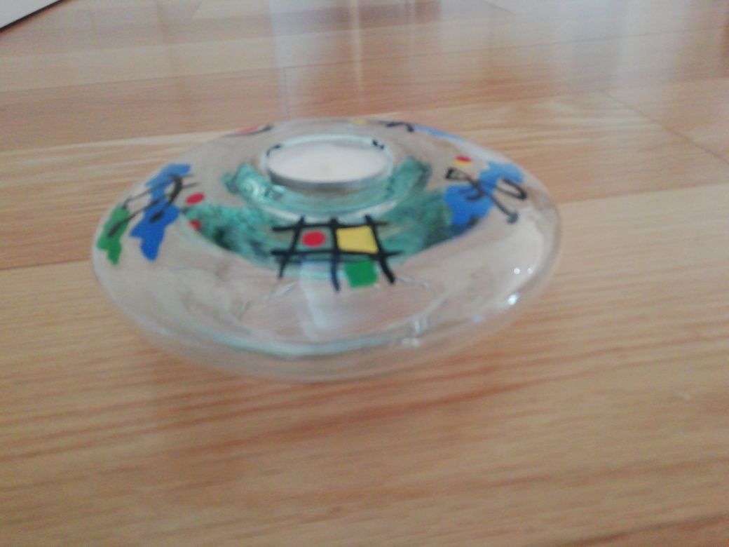 Porta vela miro novo - decoração