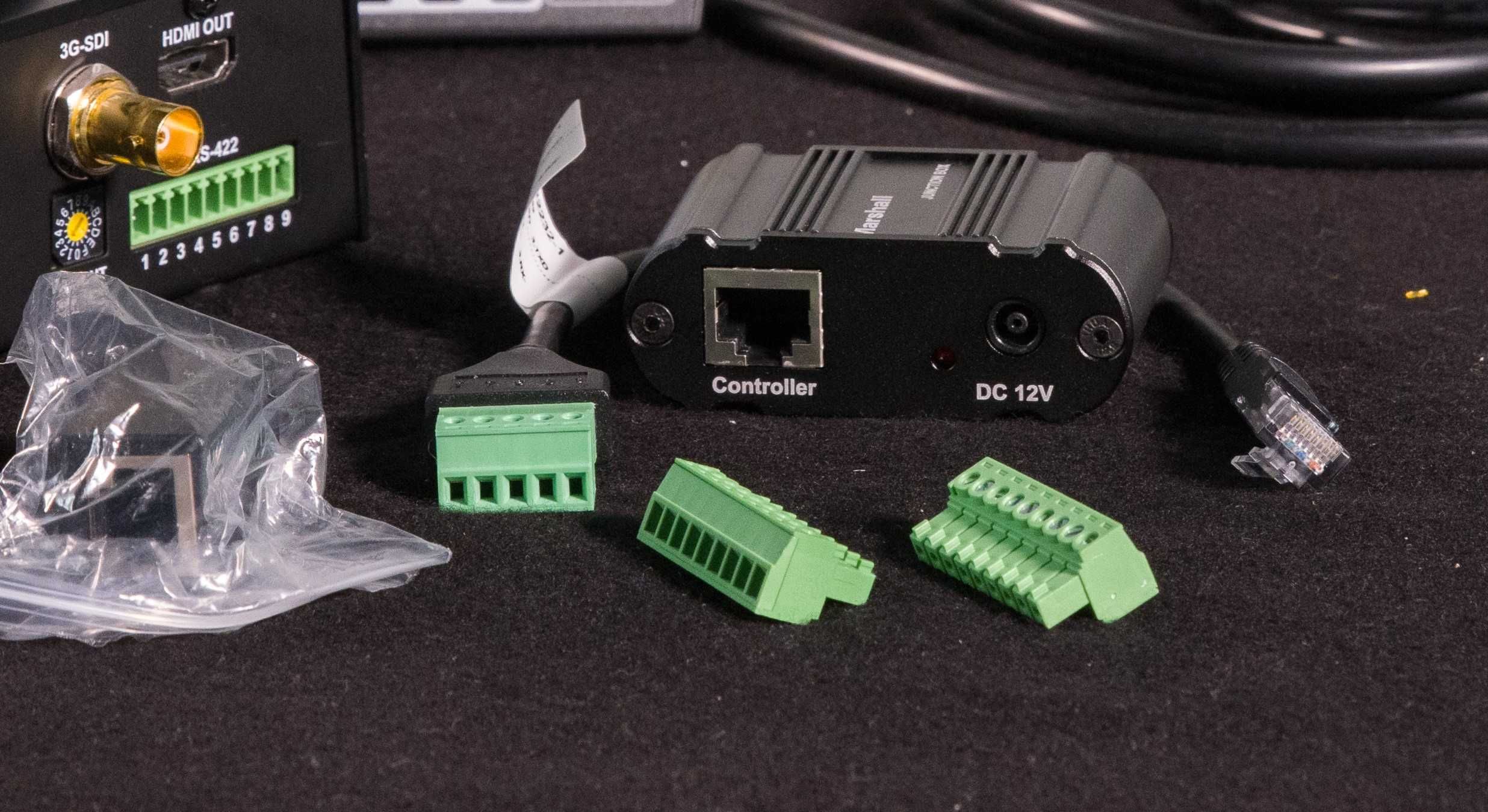 Controlador de joystick VS-PTC-IP para câmaras PTZ