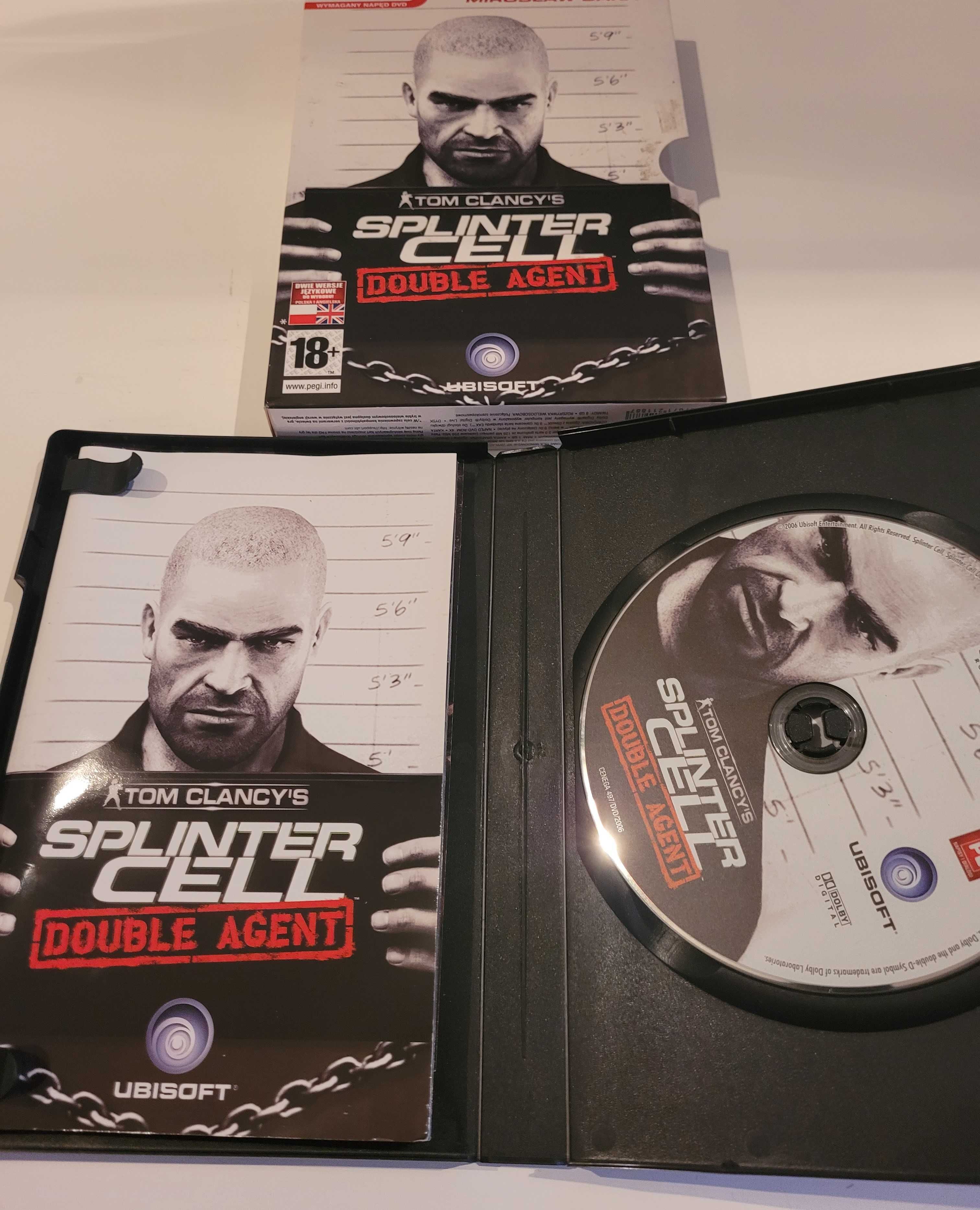 Tom Clancy Splinter Cell - Double Agent premierowe wydanie PC