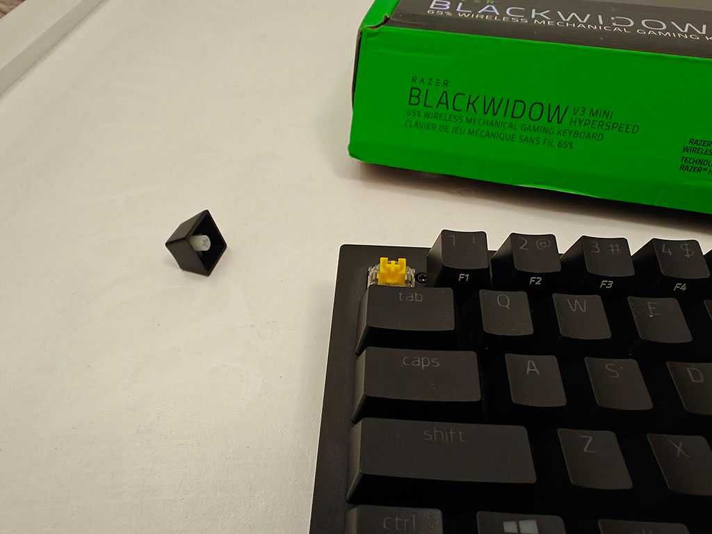 razer blackwidow v3 mini hyperspeed