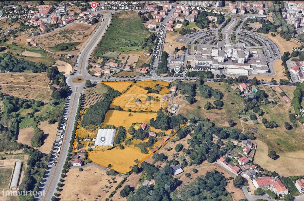 Terrenos Urbanizáveis Premium - Região Central de Viseu - 50.900 m²