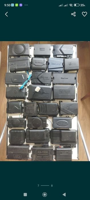 Брелки автосигнализаций Sheriff, Starline, Alligator, Mongoose и др.