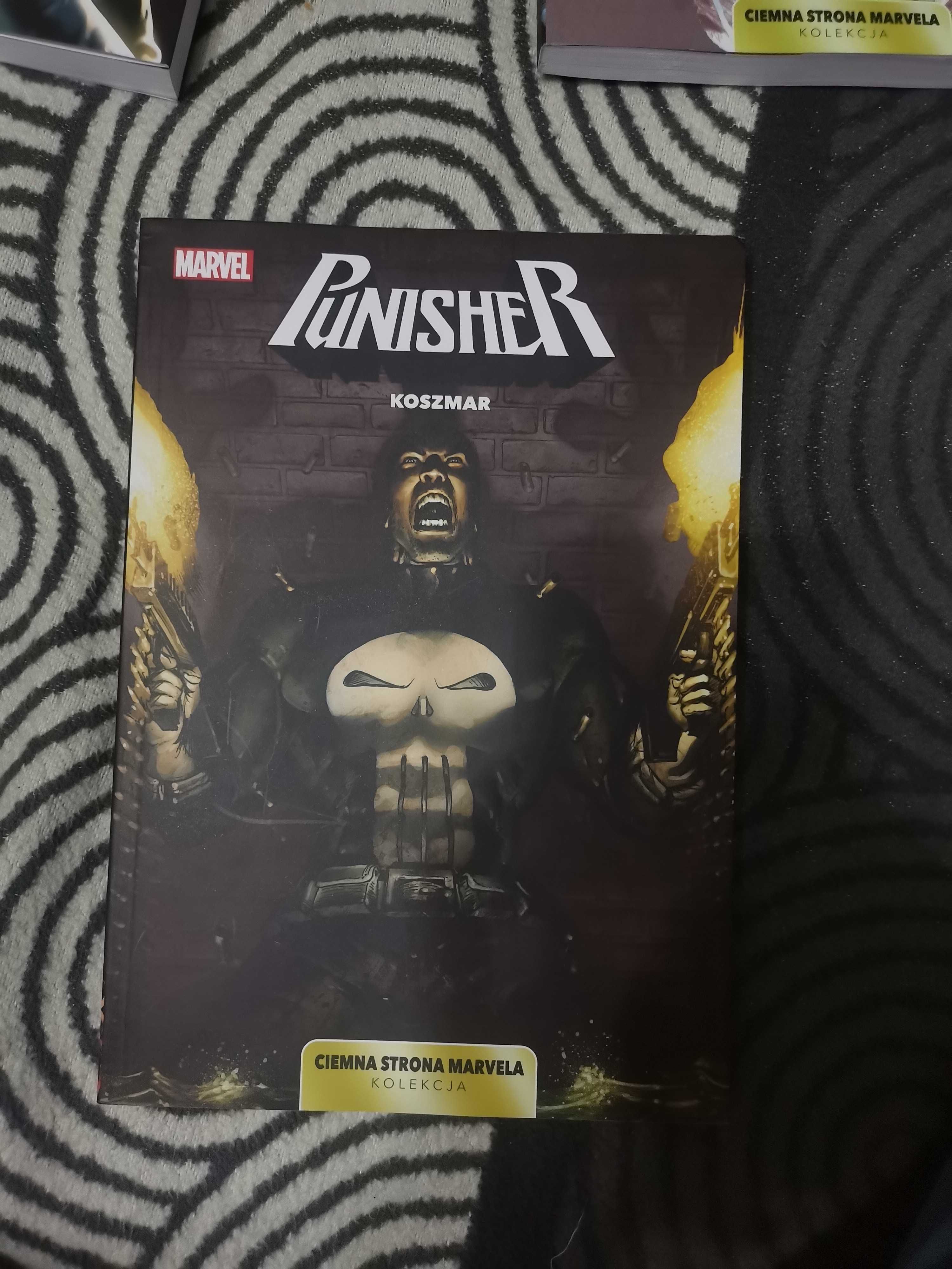 Komiks Punisher  ciemna strona Marvela