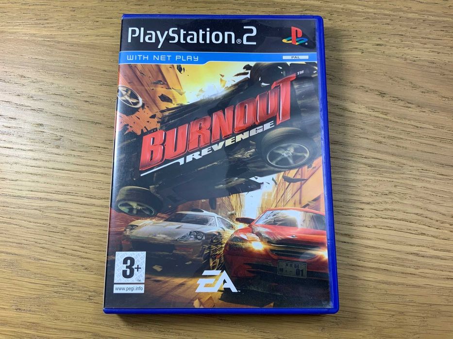 Burnout revenge PS2, polska okładka, sklep Tychy, wymiana