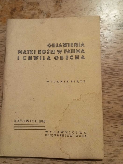 objawienia matki boskiej w fatima i chwila obecna