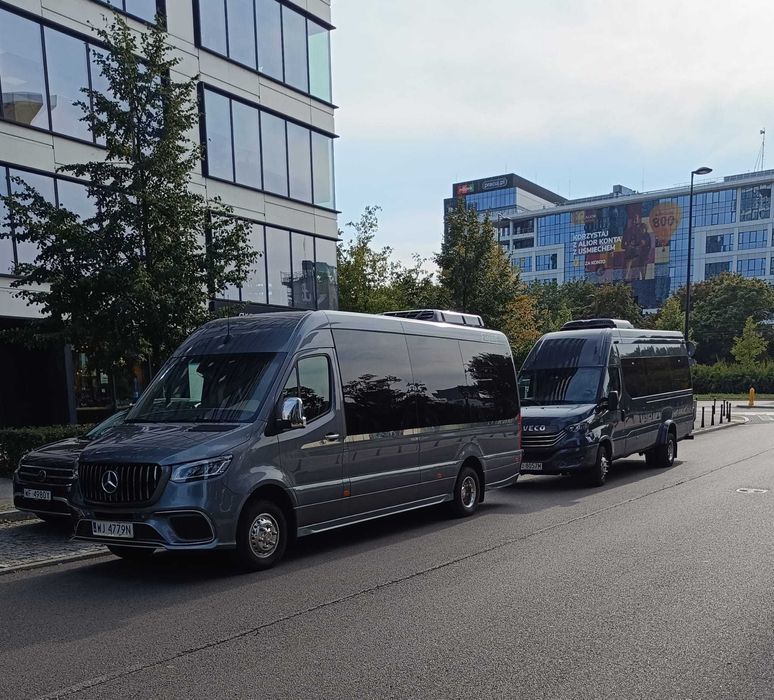 VIP Transport przewozy transfery osób wynajem bus, autokar od 7 do 60