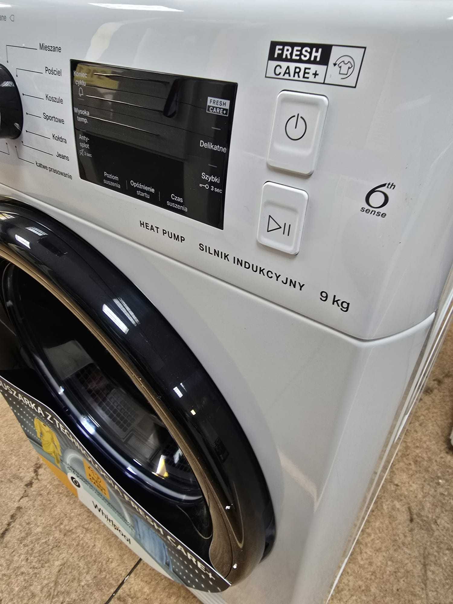 nowa Suszarka 9KG A++ Whirlpool FFT M22 9X2B PL gwar 2 lata P5 &