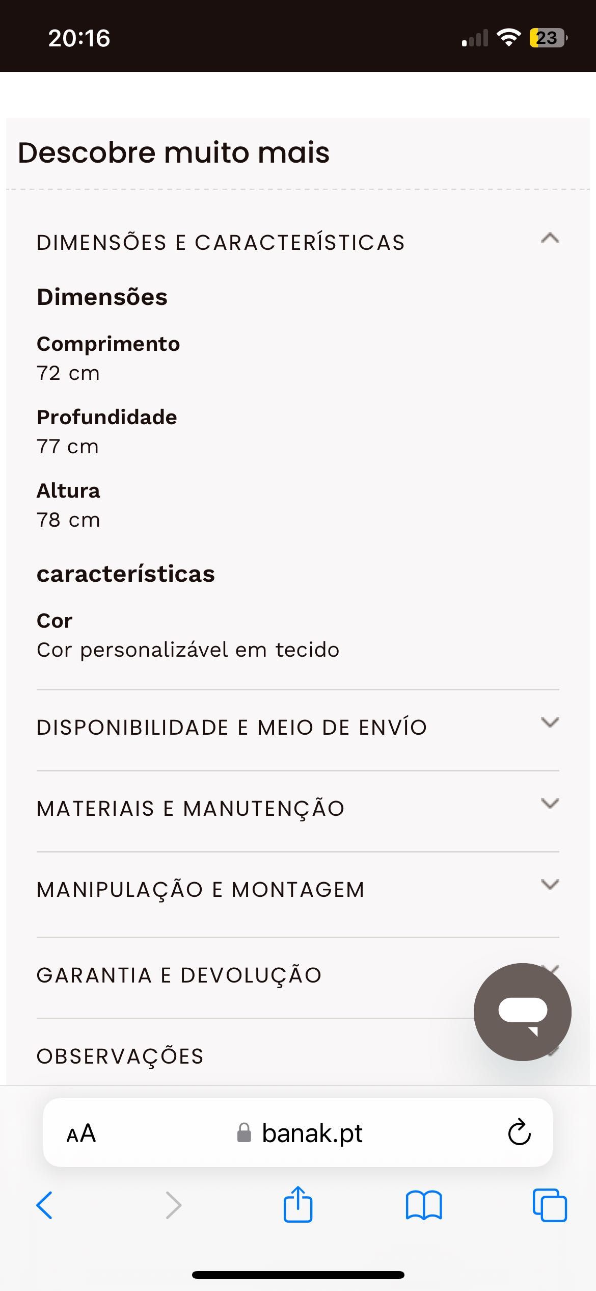 Cadeirão de cordeiro/bouclé Banak