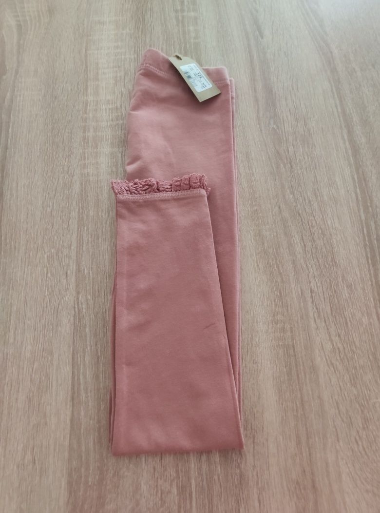 Bluzka i legginsy Newbie nowe 122 rozmiar