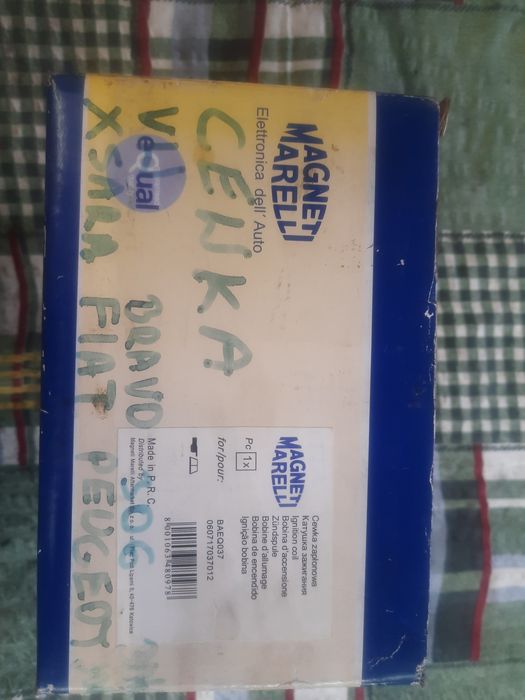 Cewka zapłonowa Magneti Marelli Fiat