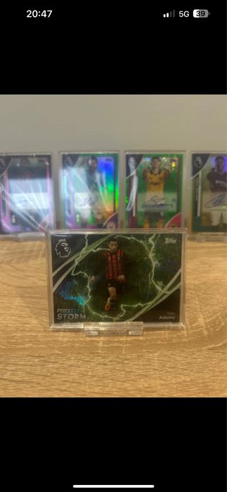 Topps premier league 2026 karta perfect storm Tyler Adams