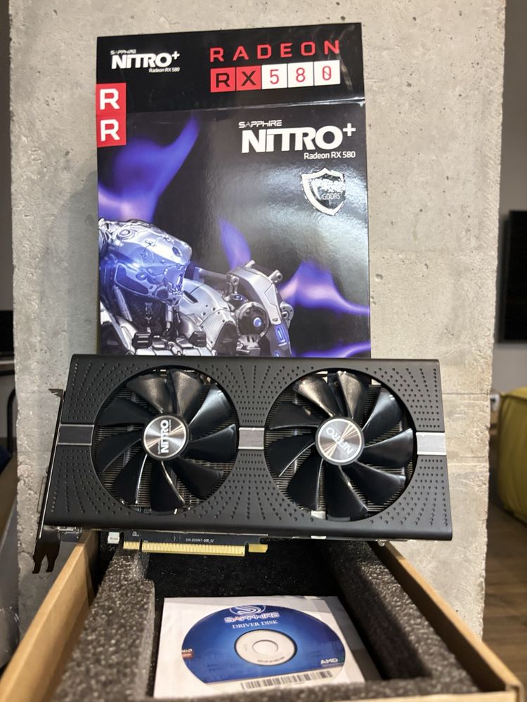 Відеокарта AMD SAPPHIRE NITRO+ RX 580 4gb
