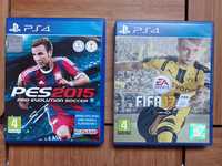 Lote de 2 Jogos  PS4 * FIFA 17  /  PES 2015 * Usado em Bom Estado