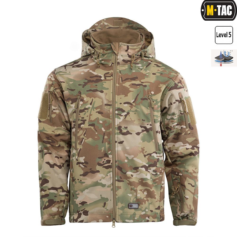 M-Tac куртка Soft Shell з підстібкою MC
