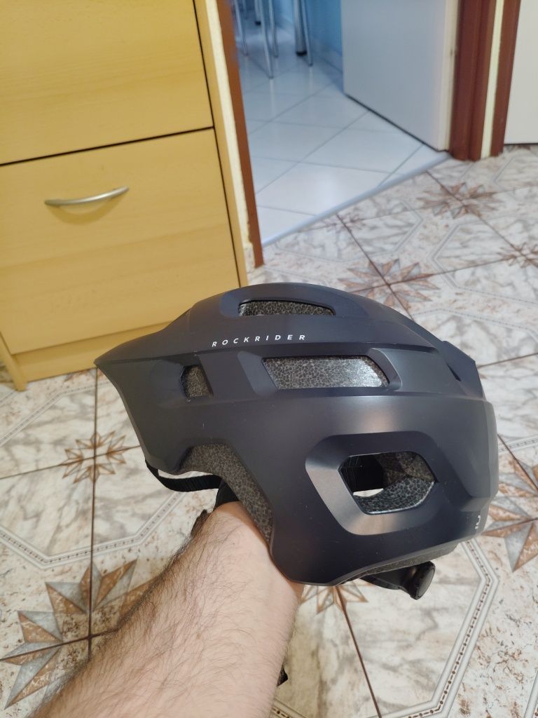 Kask rowerowy MTB rockrider expl 100 rozm. L