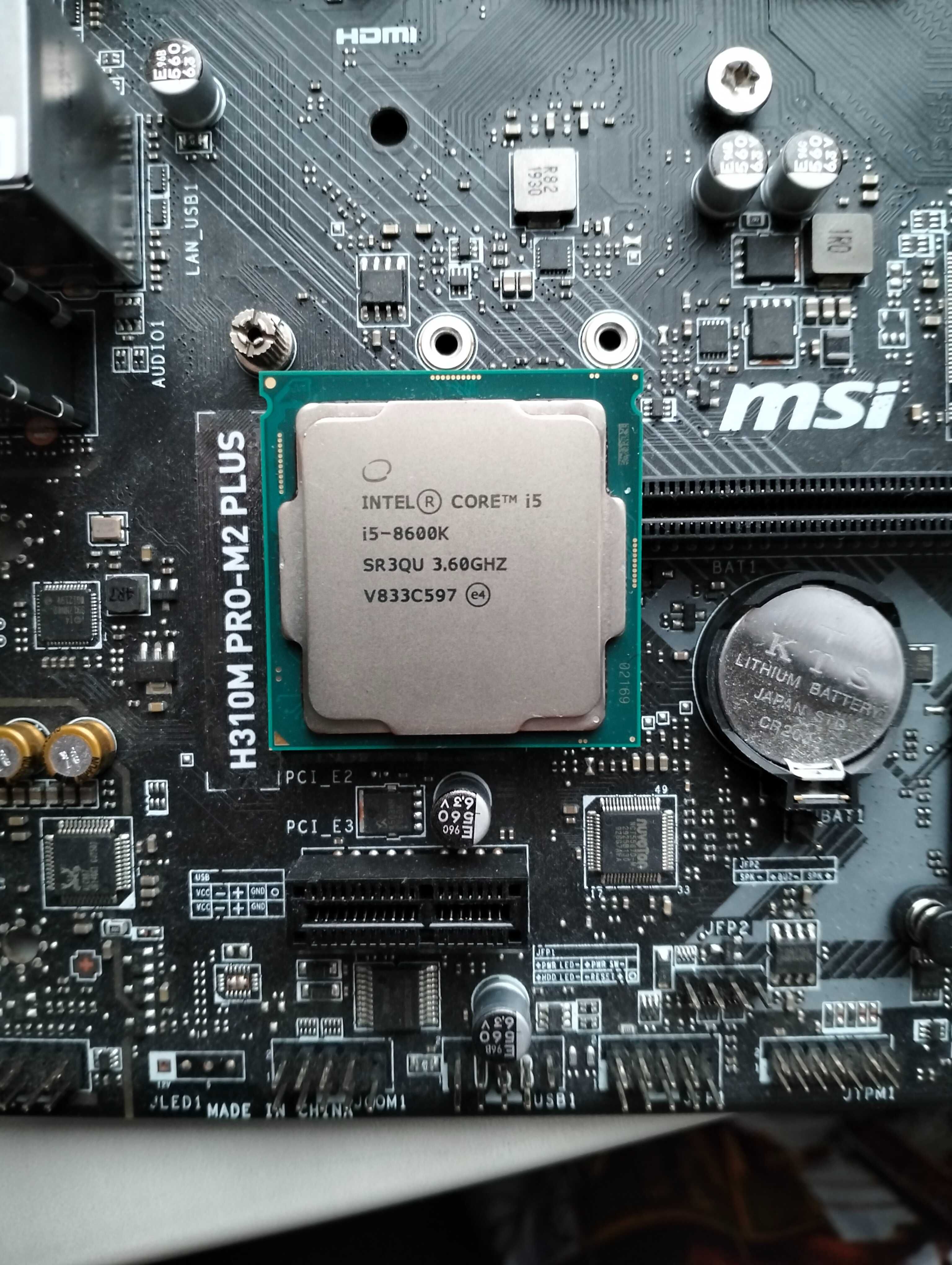 Процесор intel Core i5 8600k (s1151) | Реальні тести (LinX, Aida64)