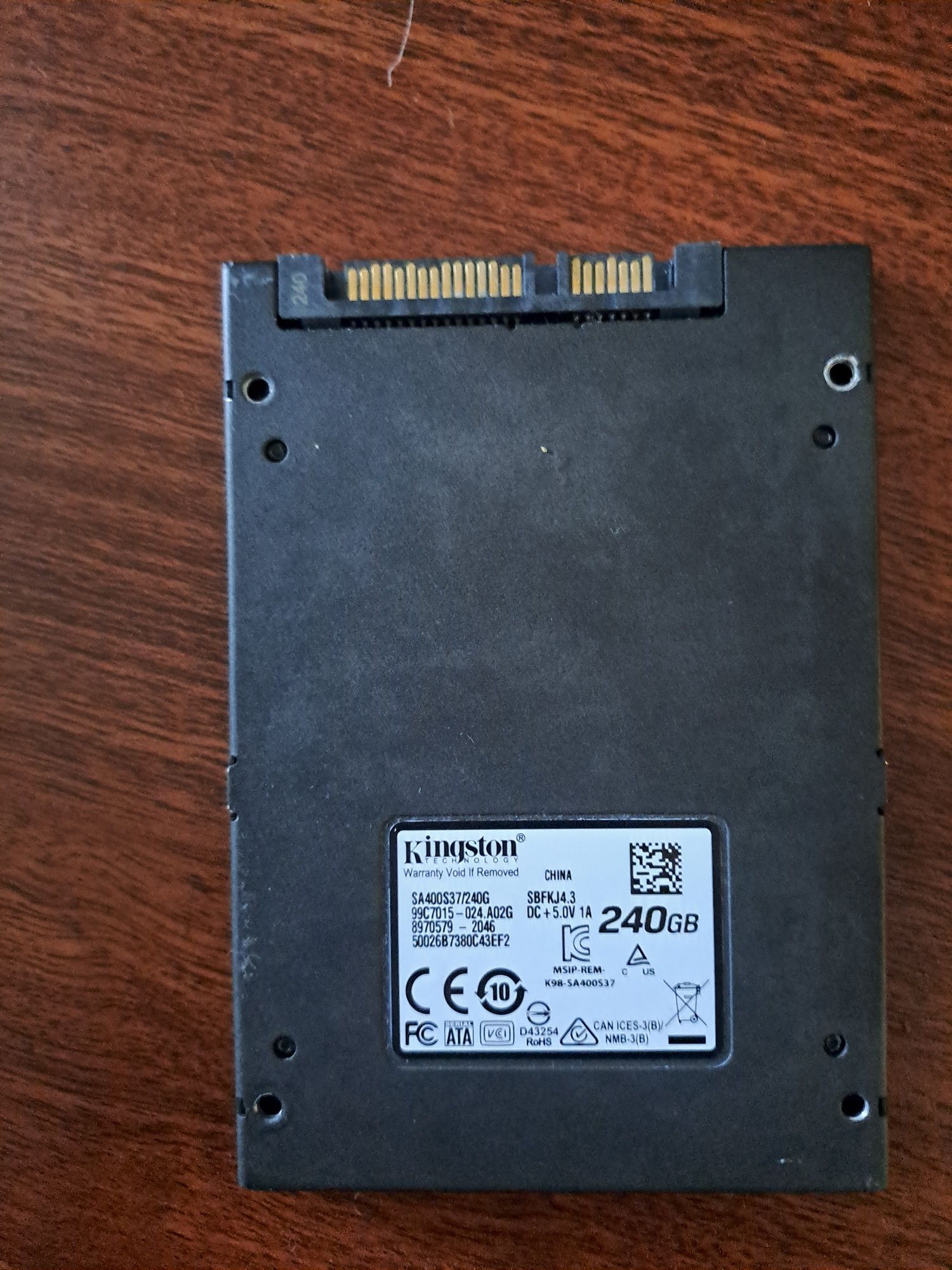 Disco SSD kinsgton 240Gb