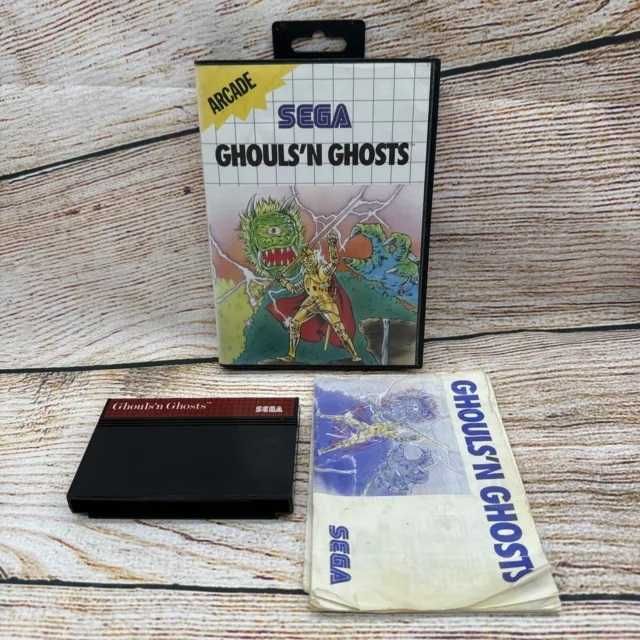 Ghosts'n Goblins (sega master system) оригинал PAL