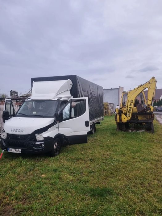 Iveco Plandeka  Uszkodzona glowica