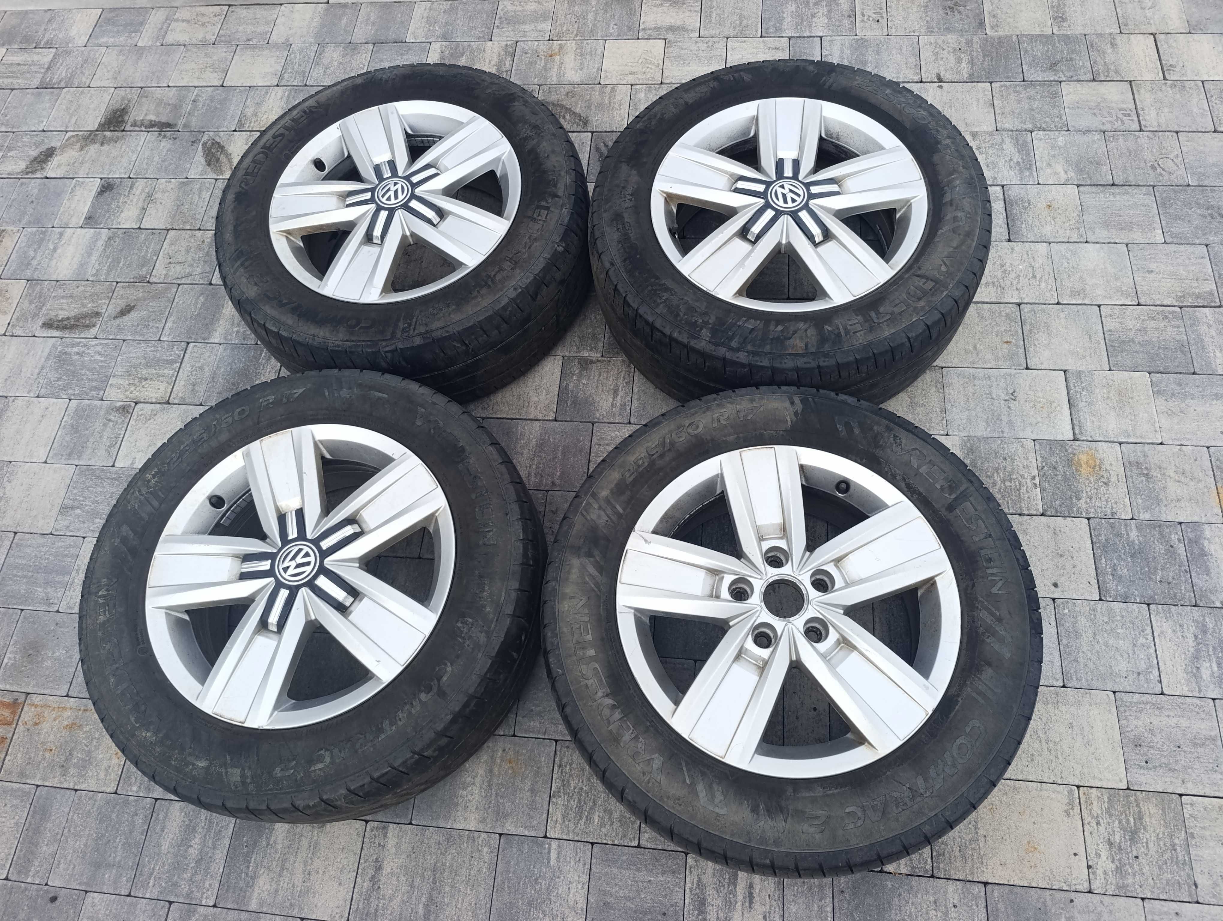 Komplet kół VW T5 T6 5x120 215/60/17C 2021r letnie lato