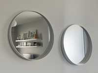 Espelho redondo branco IKEA da gama Rotsund