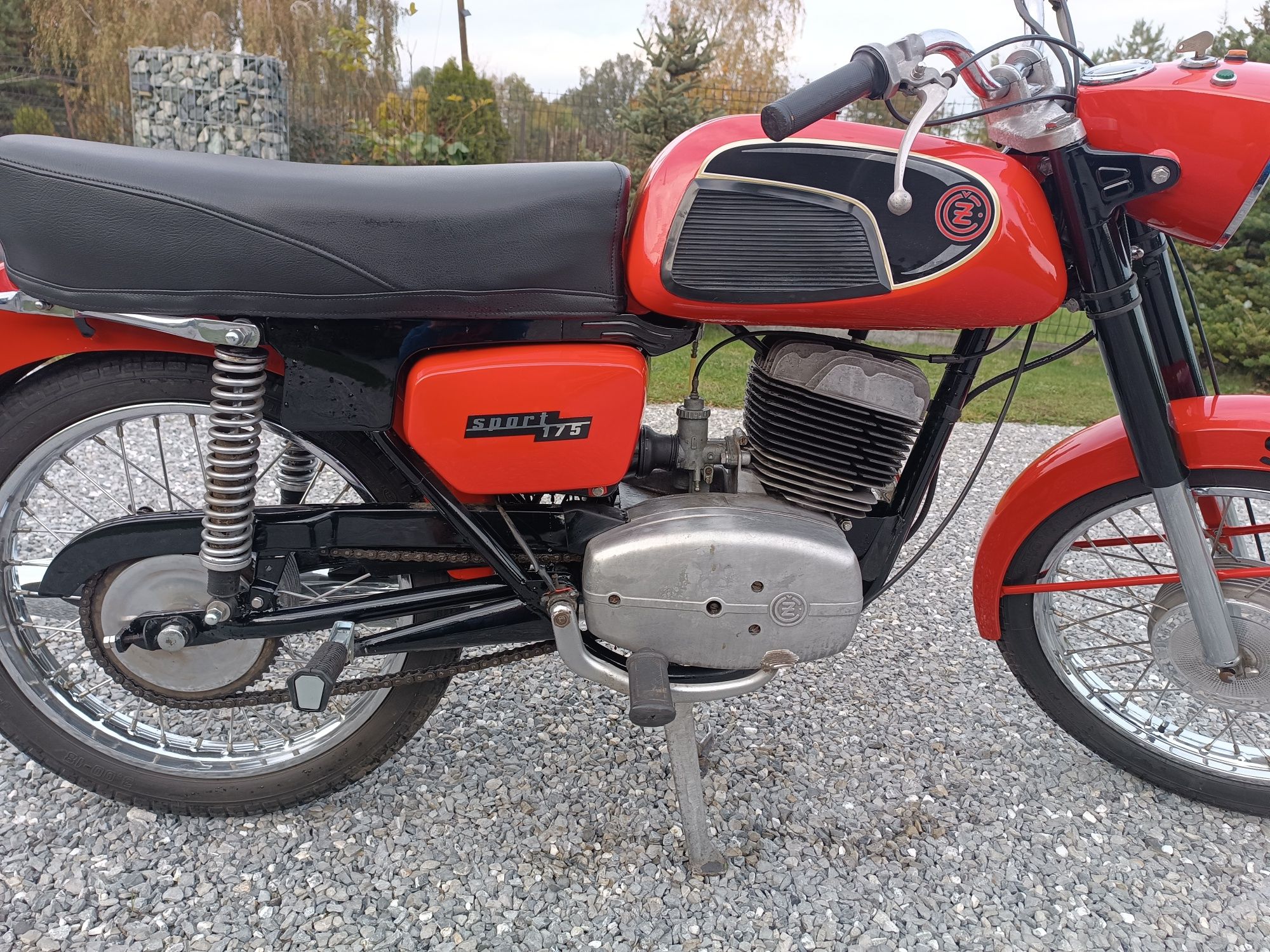 Rama CZ 175 typ 477 Jawa 1972r.