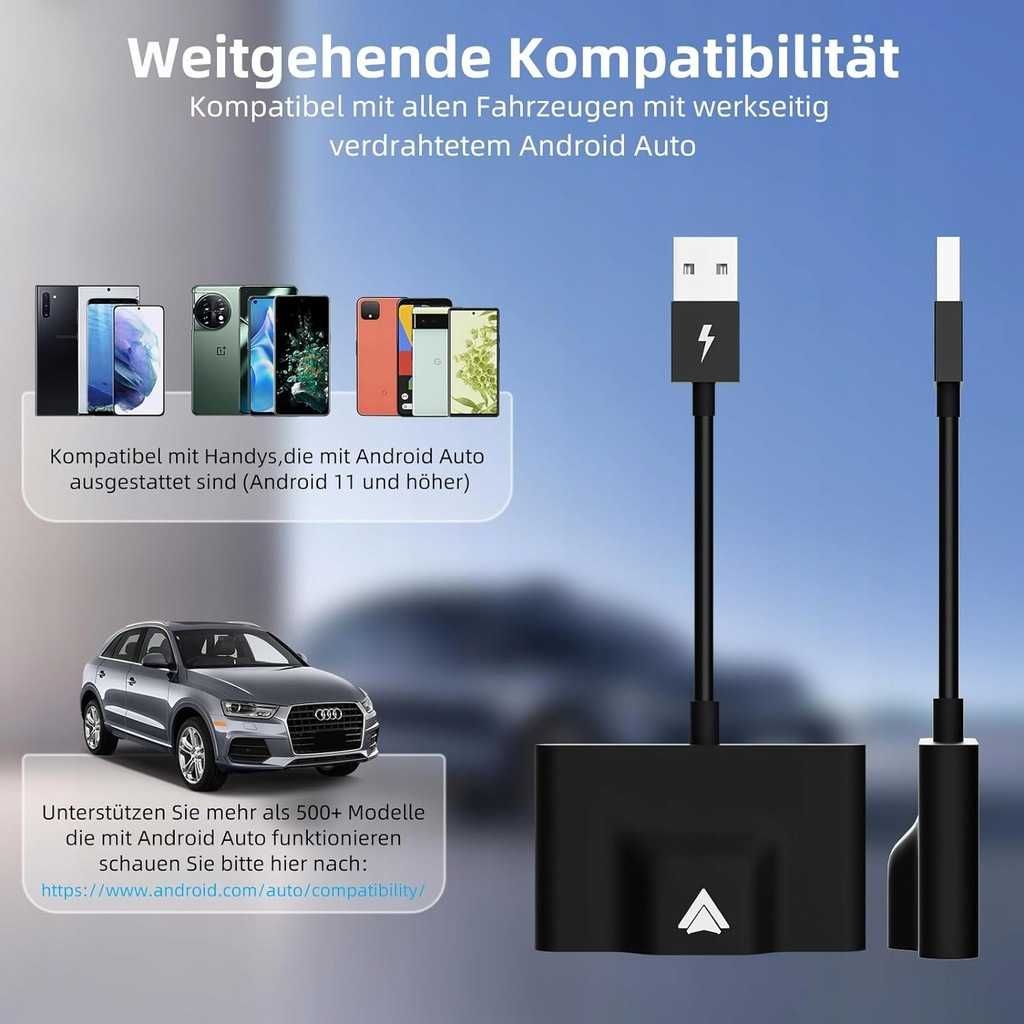 Bezprzewodowy adapter do systemu Android Auto