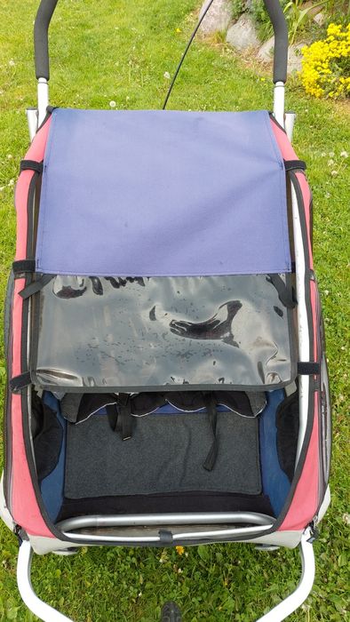 Przyczepka rowerowa thule chariot 2-dwu osobowa z hamulcem!!!