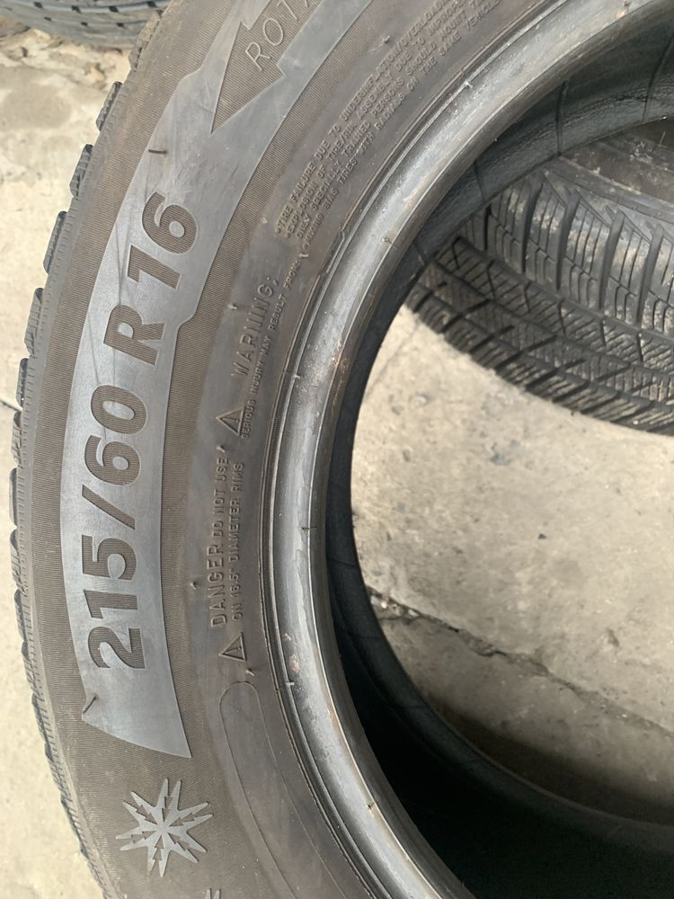 215/60r16 99 michelin alpin5 2 szt