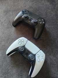 2 pady PlayStation 5 czarny i biały