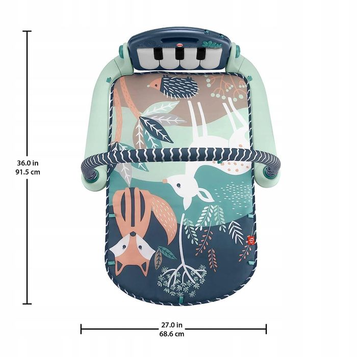 fisher price hkx37 interaktywna mata edukacyjna z pianinkiem zabawki