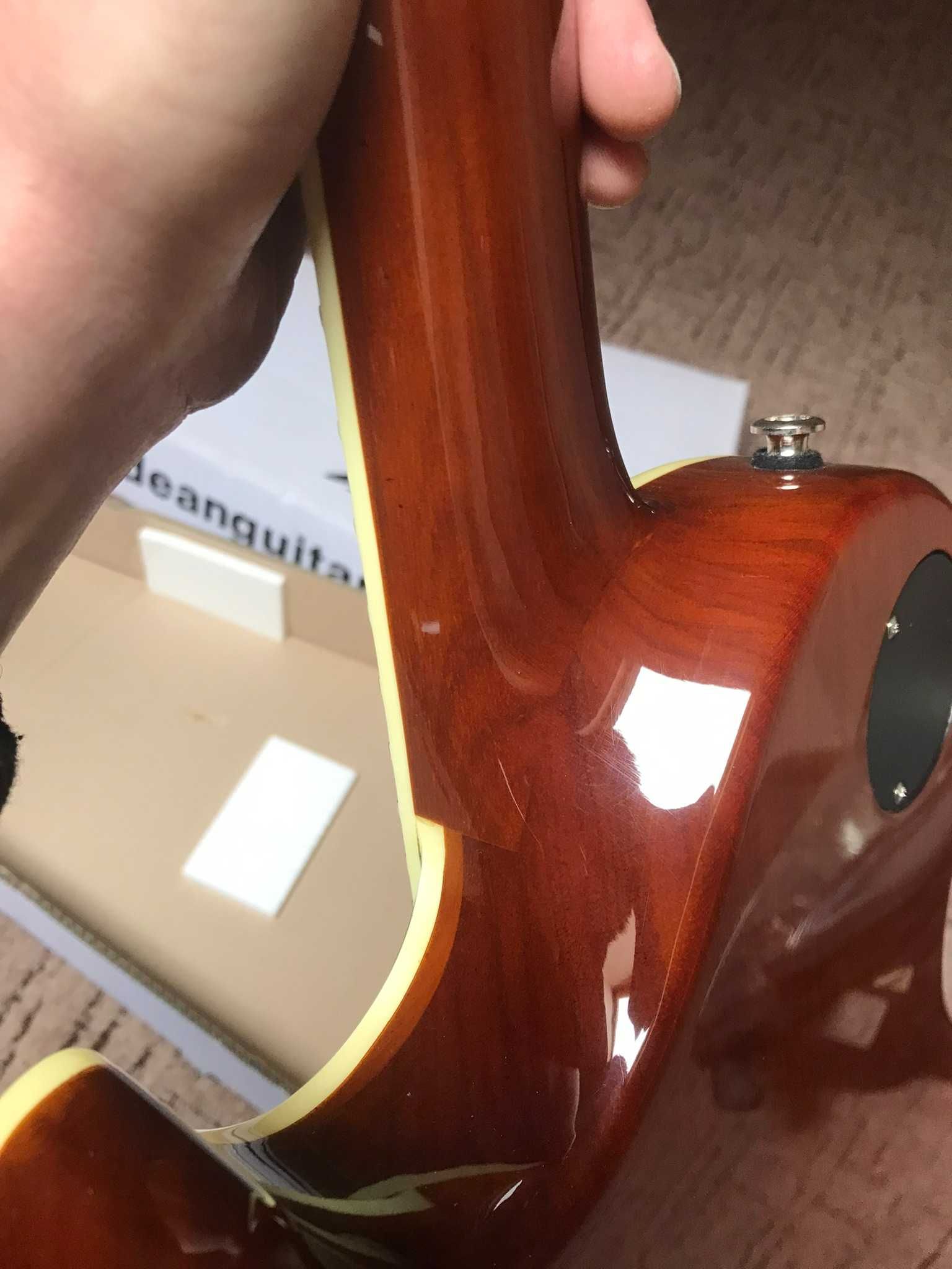 Gitara elektryczna dean thoroughbred deluxe nowa singlecut les paul