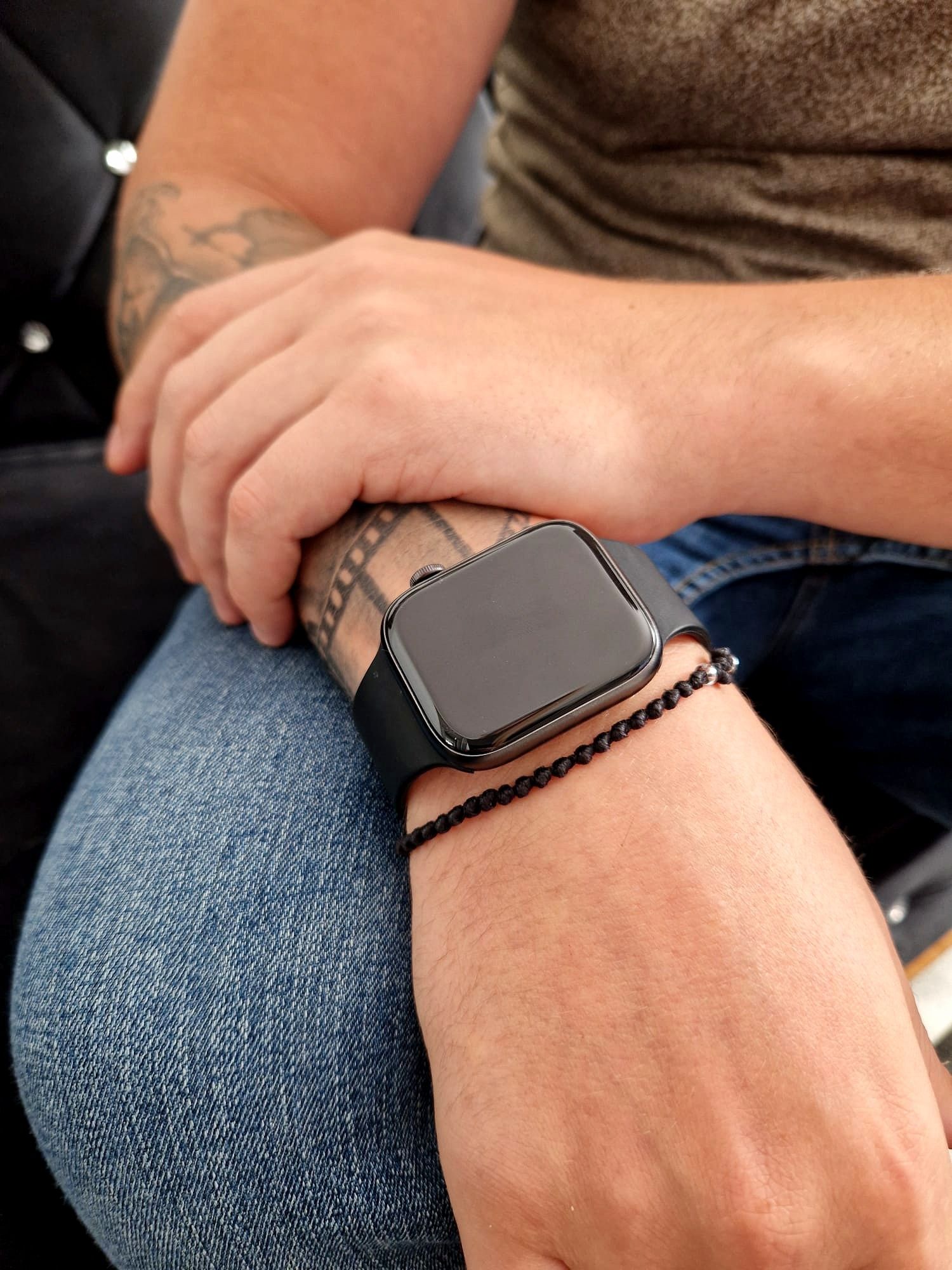 Smartwatch Microwear X czarny pasek