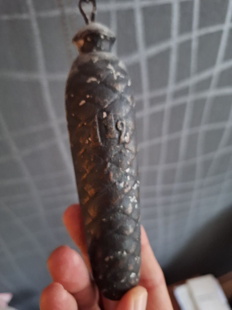 Zegar wiszący z końca XIX w.