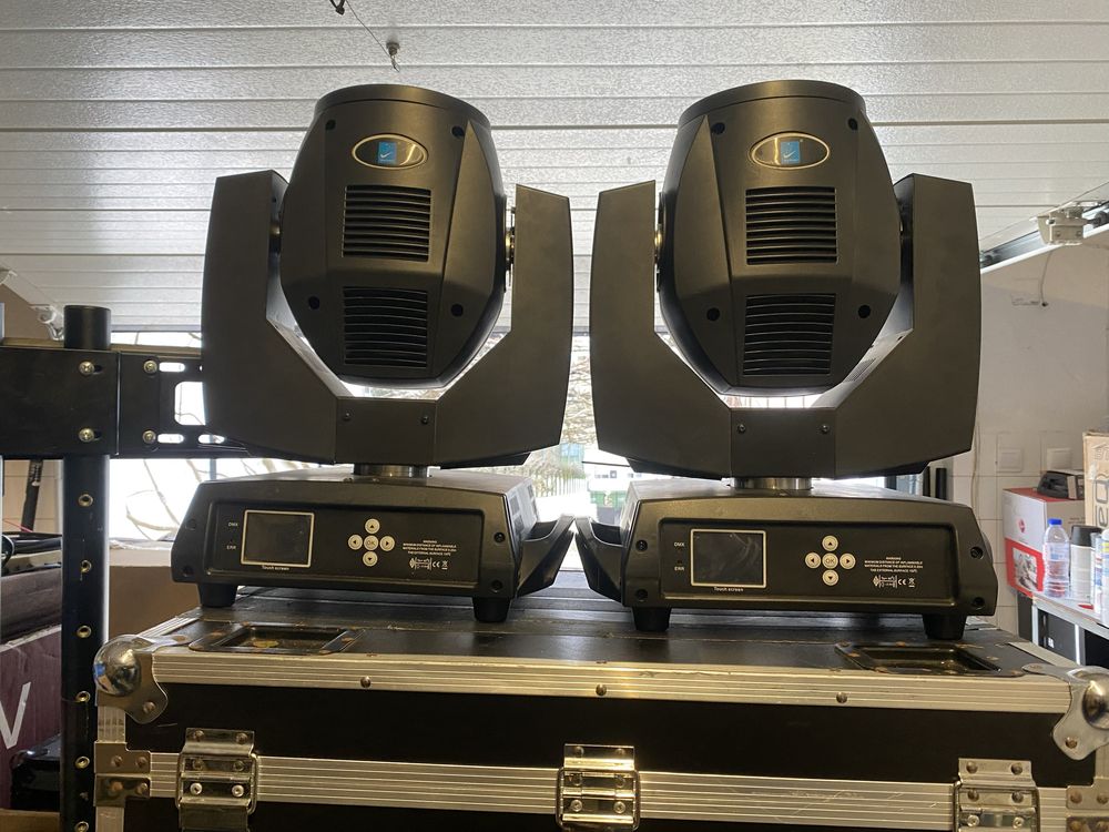4x Moving heads beam 7r