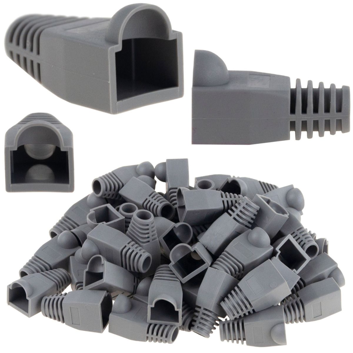 tg66225 osłona wtyku sieciowa rj45 rj-45 50szt o