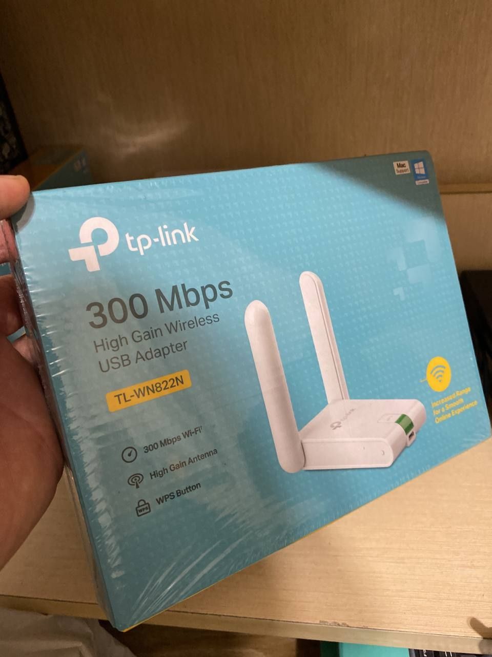 TP-Link TL WN822n,Wi-fi адаптер,усилитель сигнала