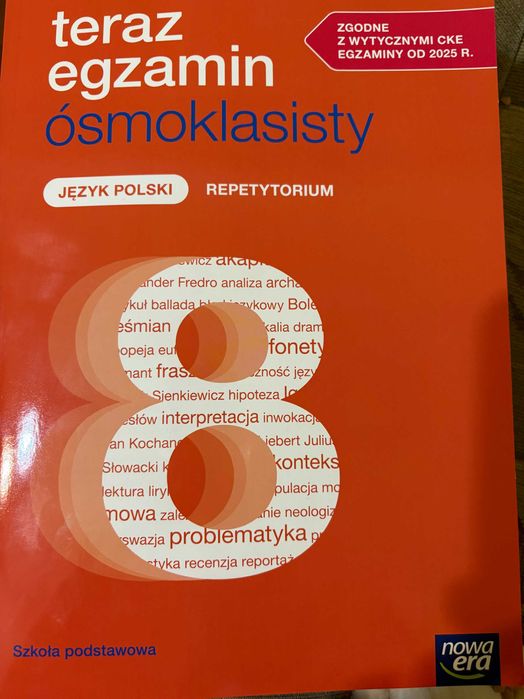 Repetytorium ósmoklasisty do języka polskiego