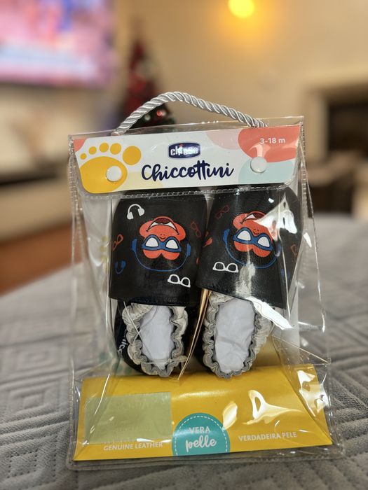 Chinelos menino pele n20 chicco