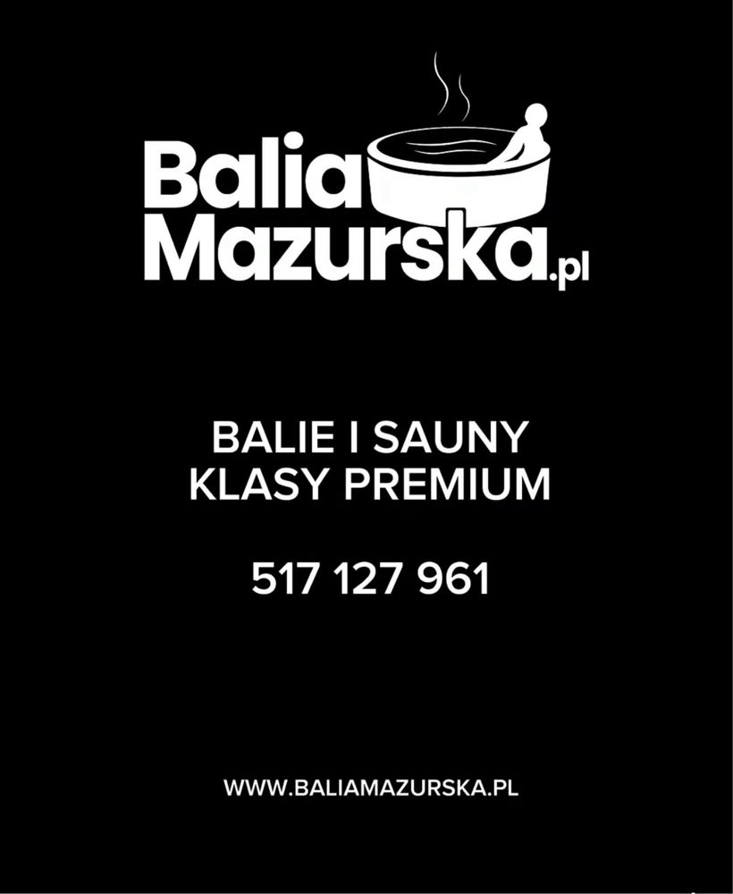 Producent Ełk Balia Ogrodowa Sauna Spa Basen Jacuzzi