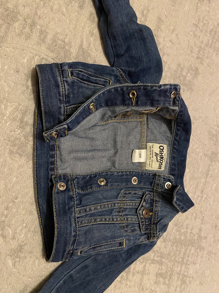 Katana jeansowa  ramonezka roz 86 92