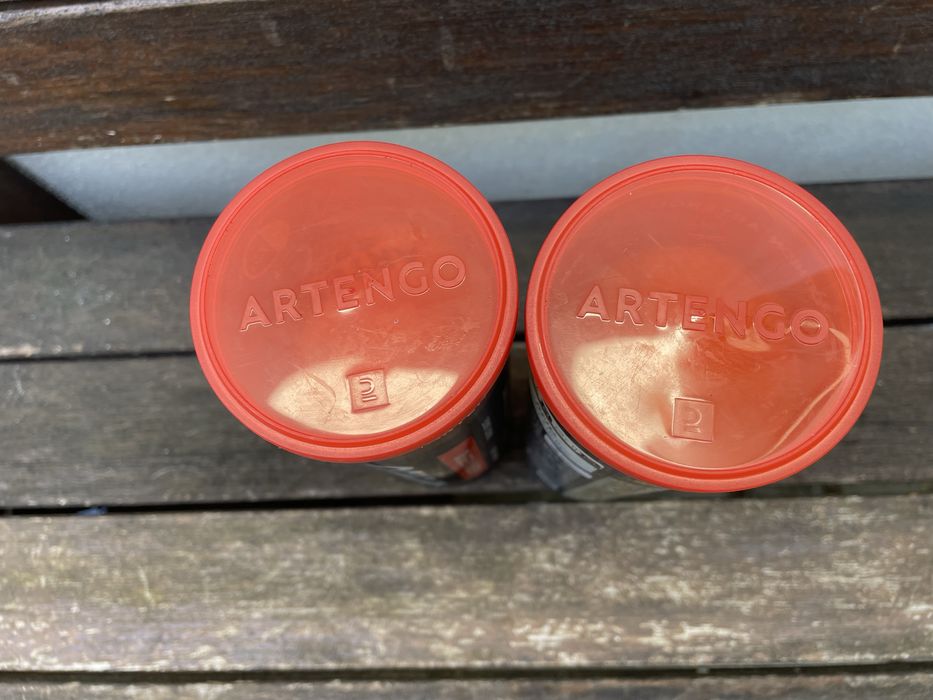 Vendo 2 tubos de bolas de tennis e padle