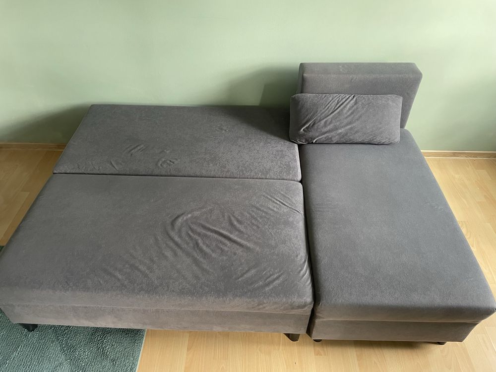 Ikea sofa z szezlongiem