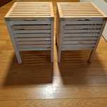 2 Bancos Arrumacao WC IKEA Muskan