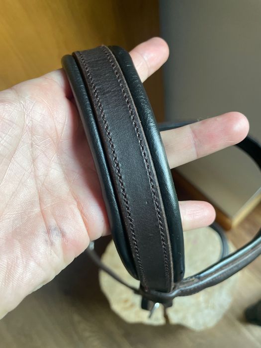 Ogłowie bezwędzidłowe skórzane FULL