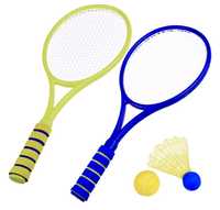 Zestaw Do Badmintona Piłka + Rakiety Dla Dzieci Dorosłych *okazja*